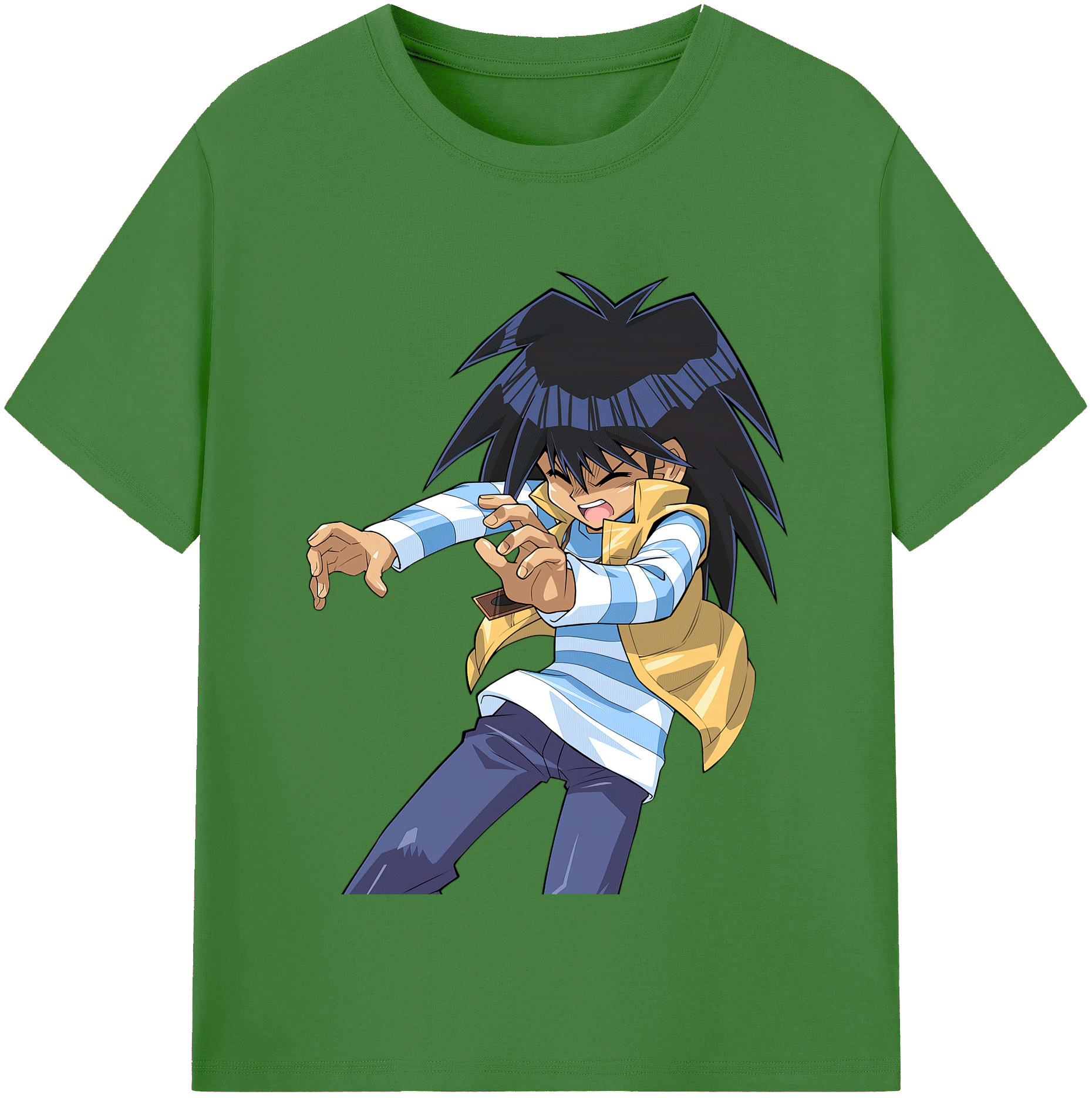（画像用） 遊☆戯☆王 Yu-Gi-Oh! レディースカジュアルプリントTシャツ（綿100％）